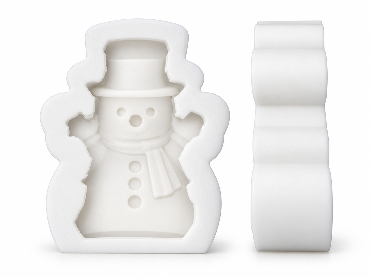 Molde navideño de silicona para fabricar figuras